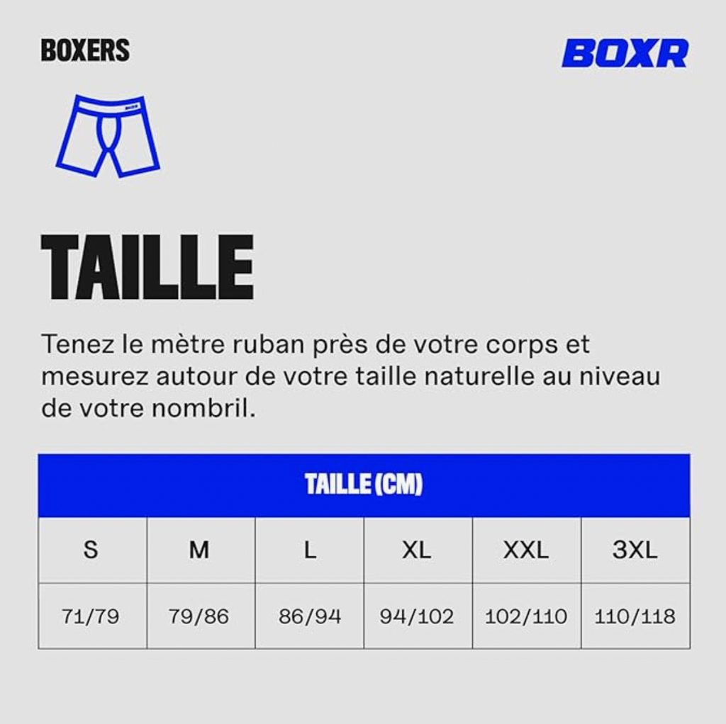 Boxer Homme Respirant – Confort Toute la Journée  - Lot de 4
