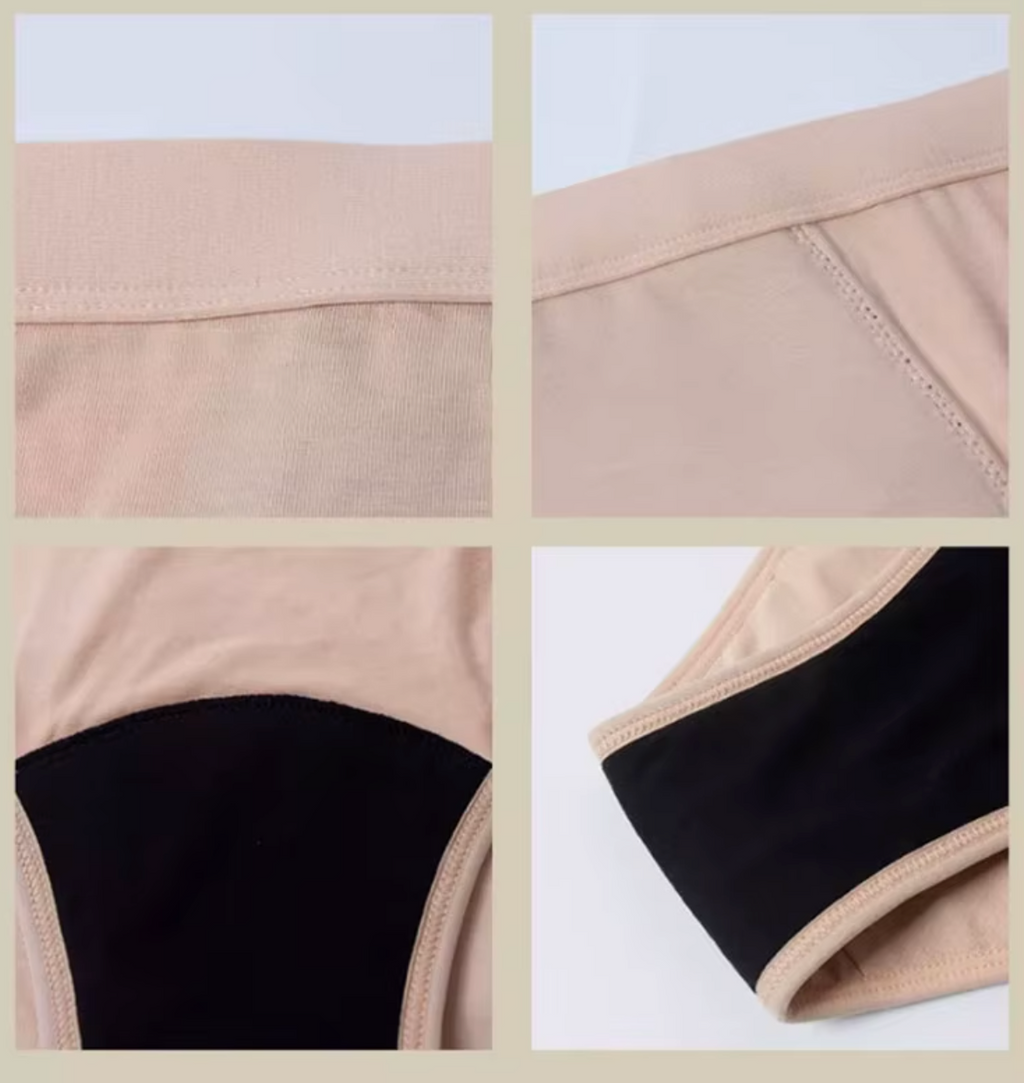 ❤️ Pack de 3 Culottes Anti-Fuites - Réutilisable 3 ans.