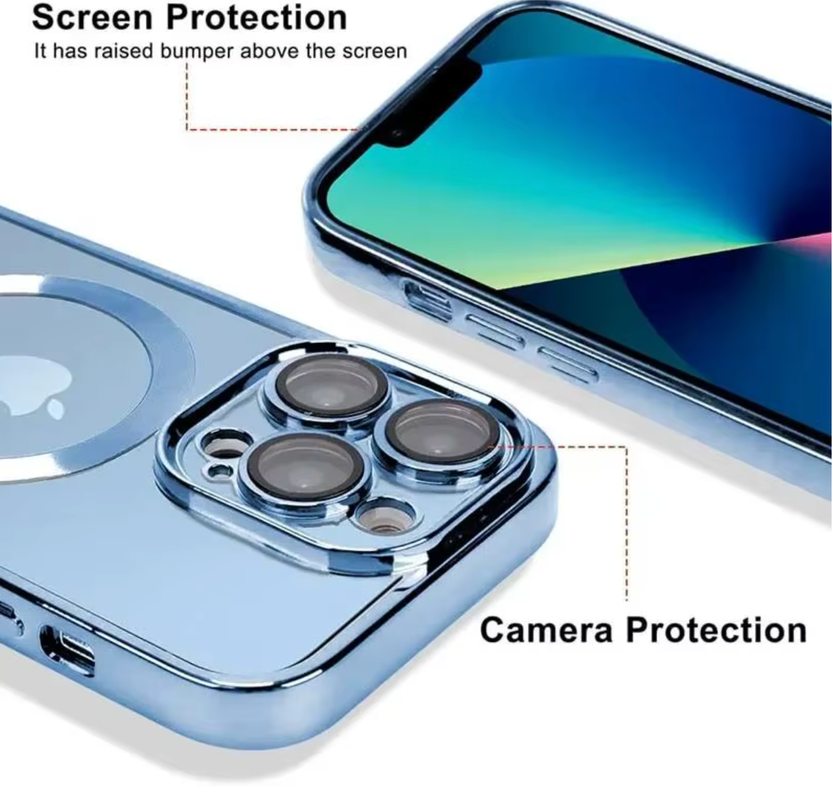 Coque iPhone MagSafe  - Cadre Alliage & Protection