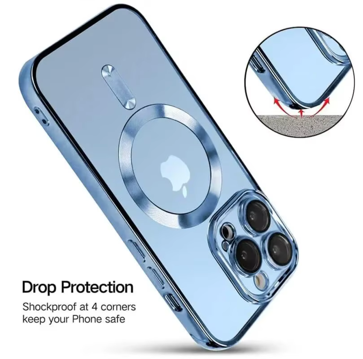 Coque iPhone MagSafe  - Cadre Alliage & Protection