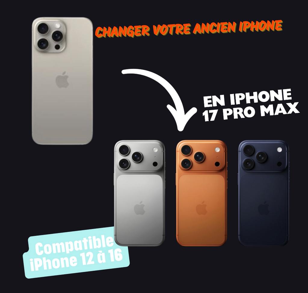 Transformez votre ancien iPhone en 17 Pro MaX