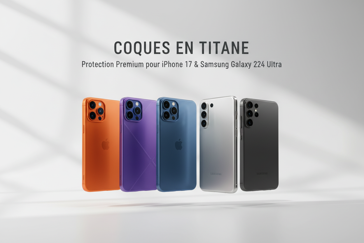 regenere ajoute y 3 iphone 17 avec 3 couleurs differente dont orange et 2 samsung
